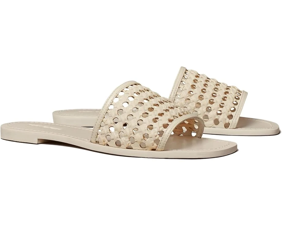 Tory Burch Woven Raffia Slide 1 Tory Burch Woven Raffia Slide
