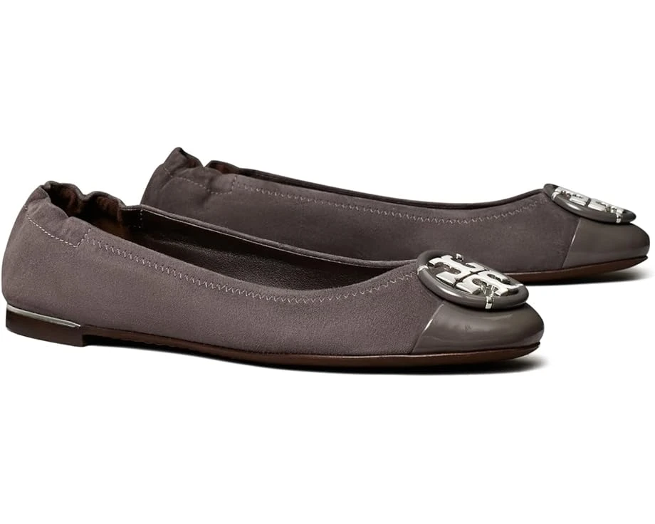 Tory Burch Multi Logo Cap-Toe Ballet 1 Tory Burch Multi Logo Cap-Toe Ballet