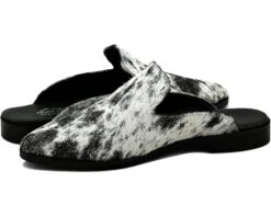 Agave Sky Adaire Cowhide Flat Mule