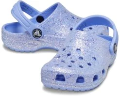 Crocs Kids Classic Glitter Clog (Little Kid/Big Kid)