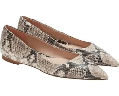 M.M.LaFleur Rowan Flat - Snakeskin